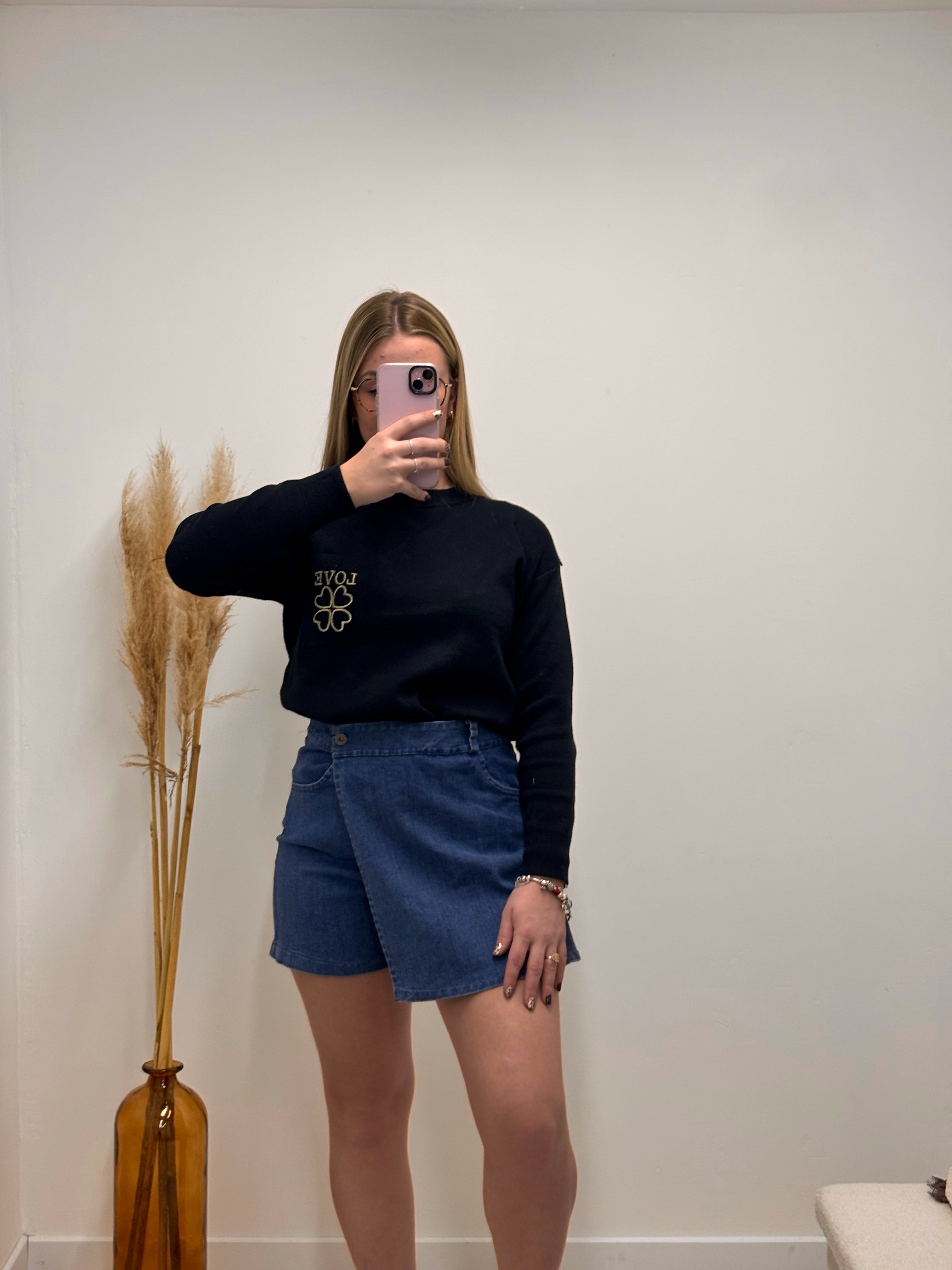 Jupe short jeanne