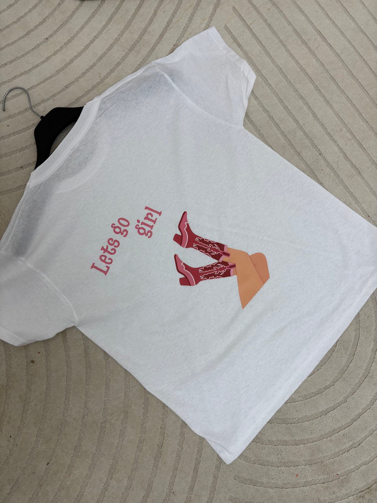 Tee-shirt "Lets go girl"