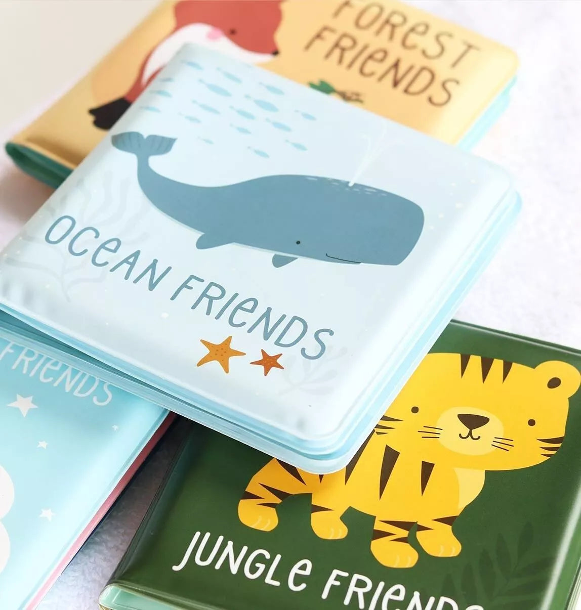 Livre de bain amis de l'océan