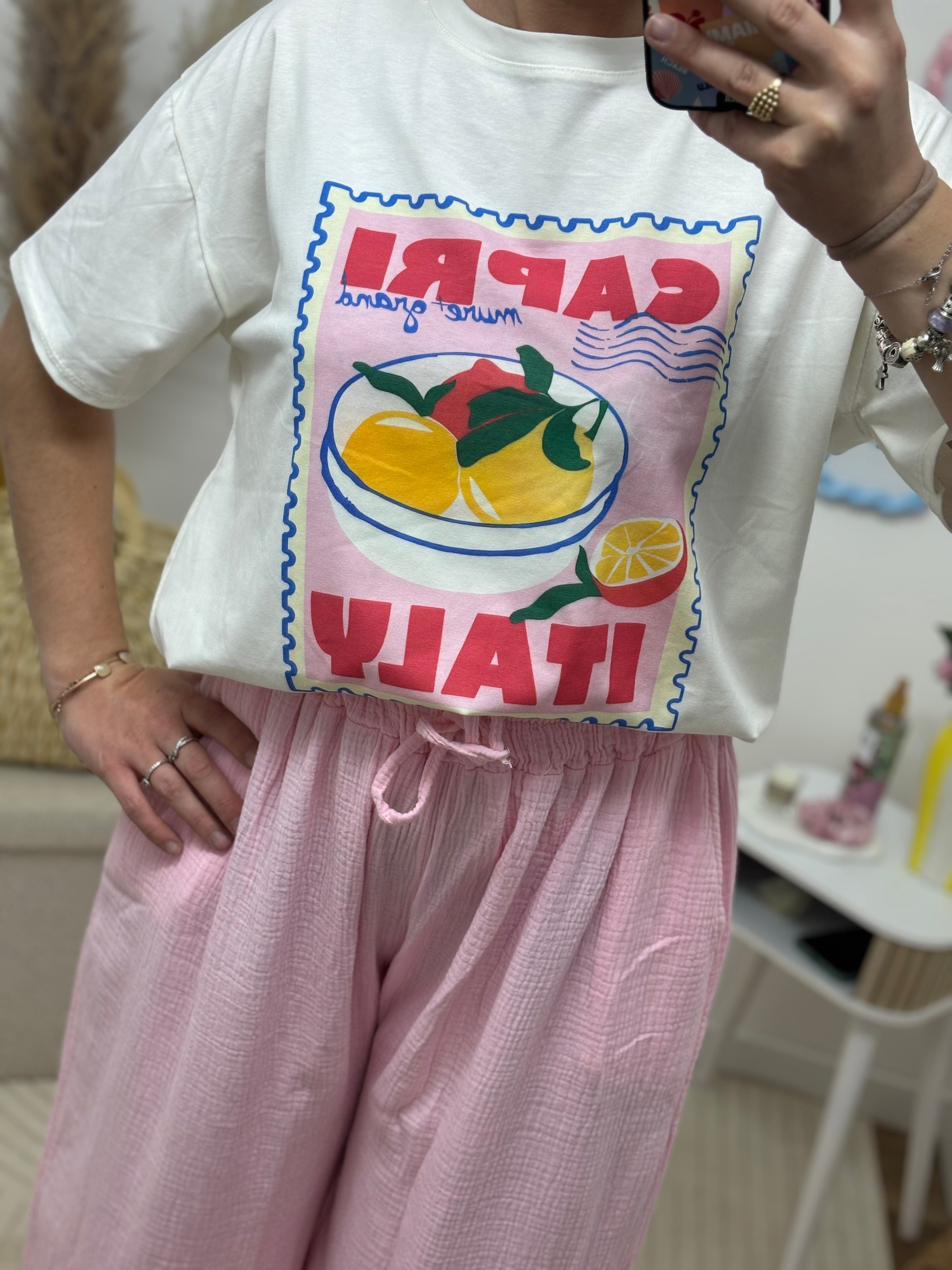 Tee-shirt Capri Italy