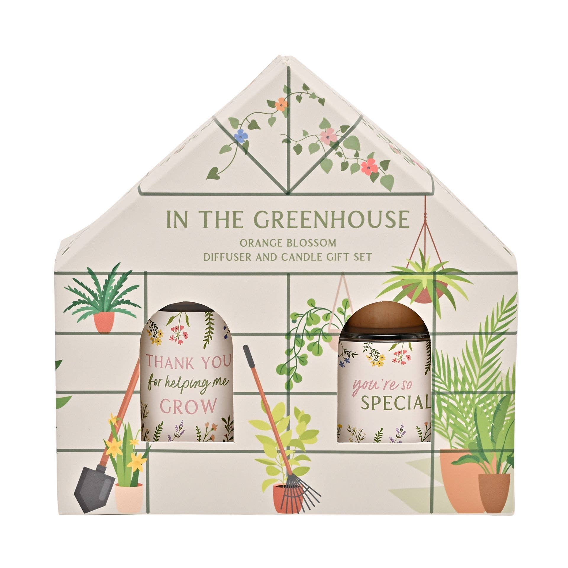 Ensemble de bougies et diffuseurs floraux The Cottage Garden