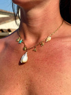 Collier avec coquillages