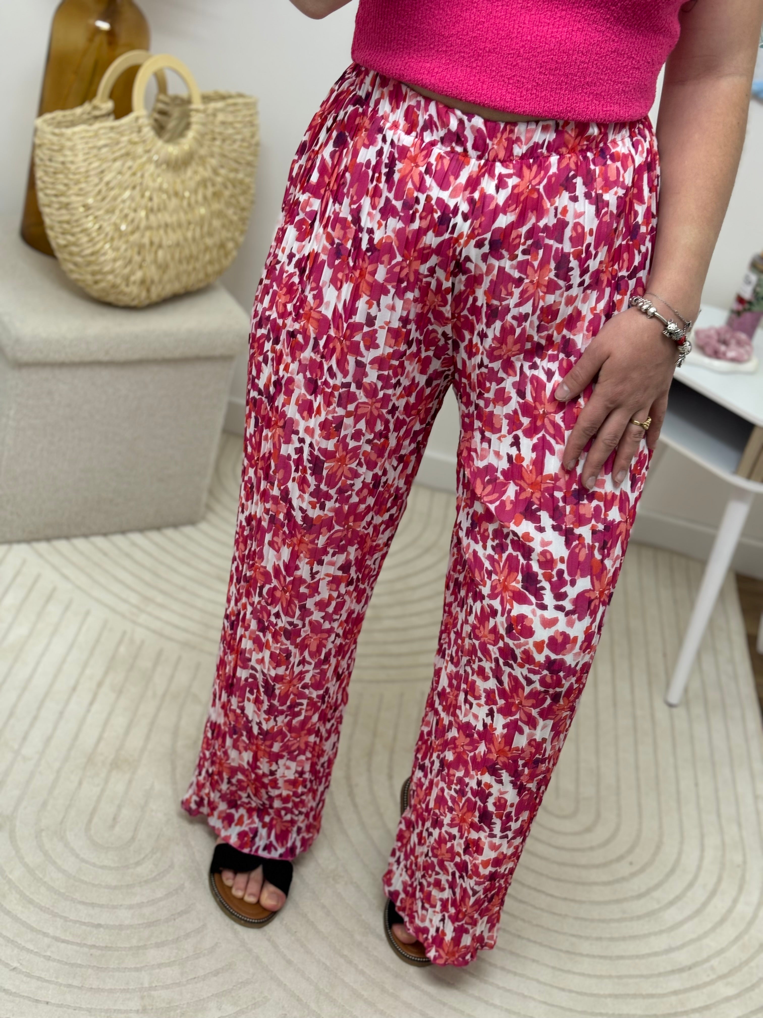 Pantalon plissée