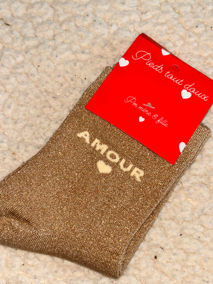 Chaussette "AMOUR"