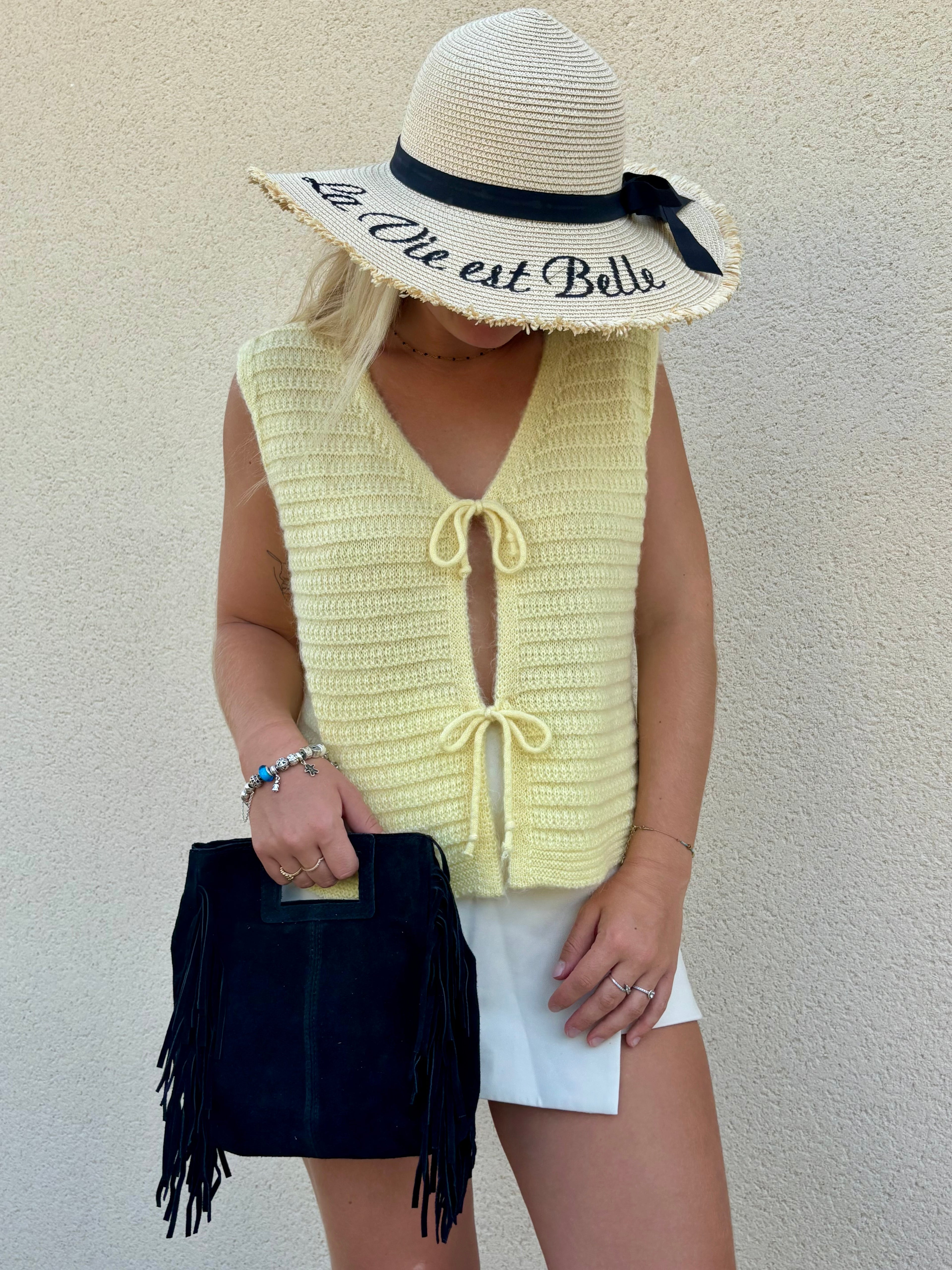 Gilet noué