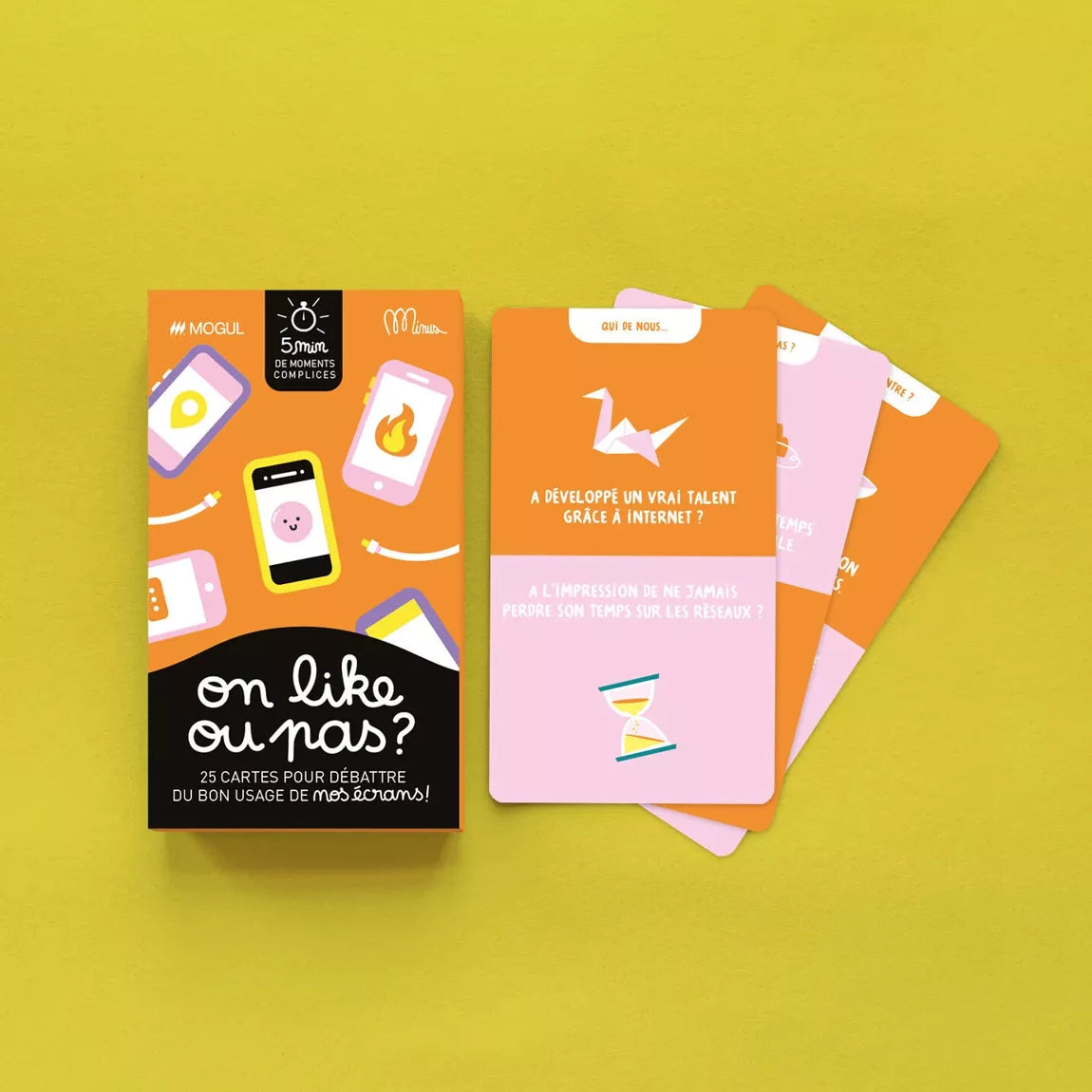 ON LIKE OU PAS ? 25 cartes pour débattre du bon usage de nos écrans !