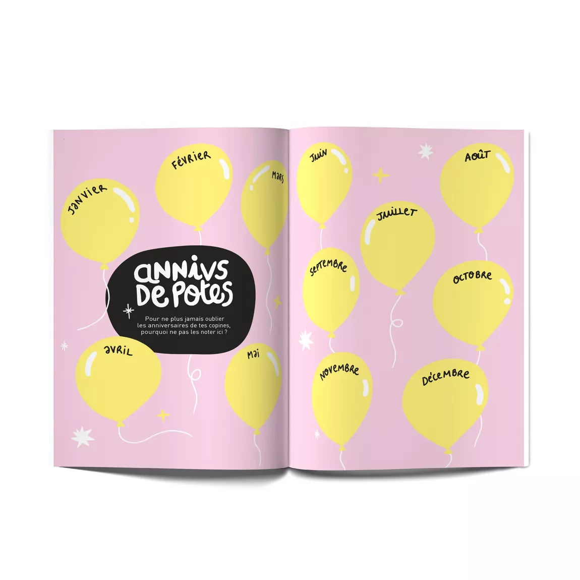 GANG DE FILLES - Cahier d'amitié