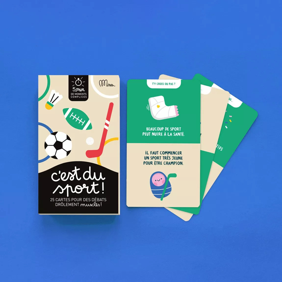 C'EST DU SPORT ! 25 cartes pour des débats drôlement musclés !