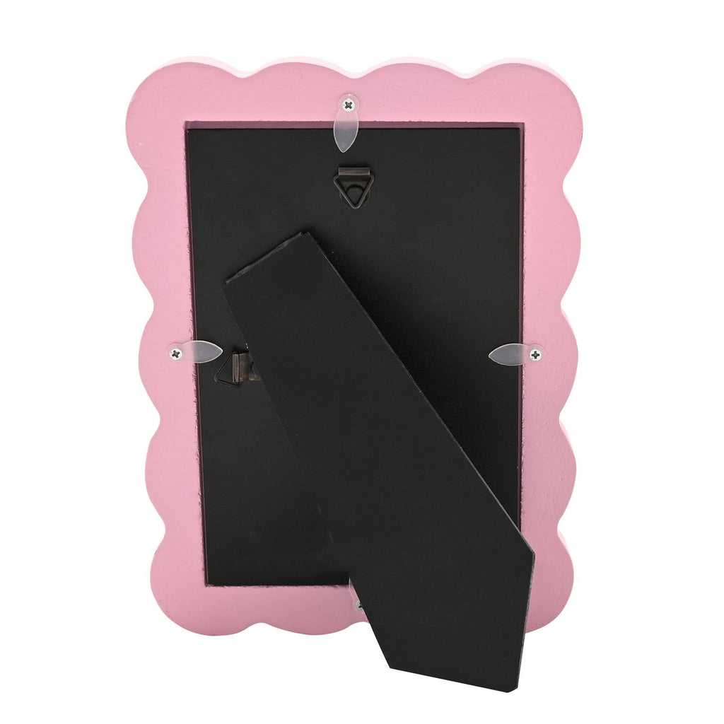 Cadre Ondulé Hestia 10 cm x 15 cm - Rose