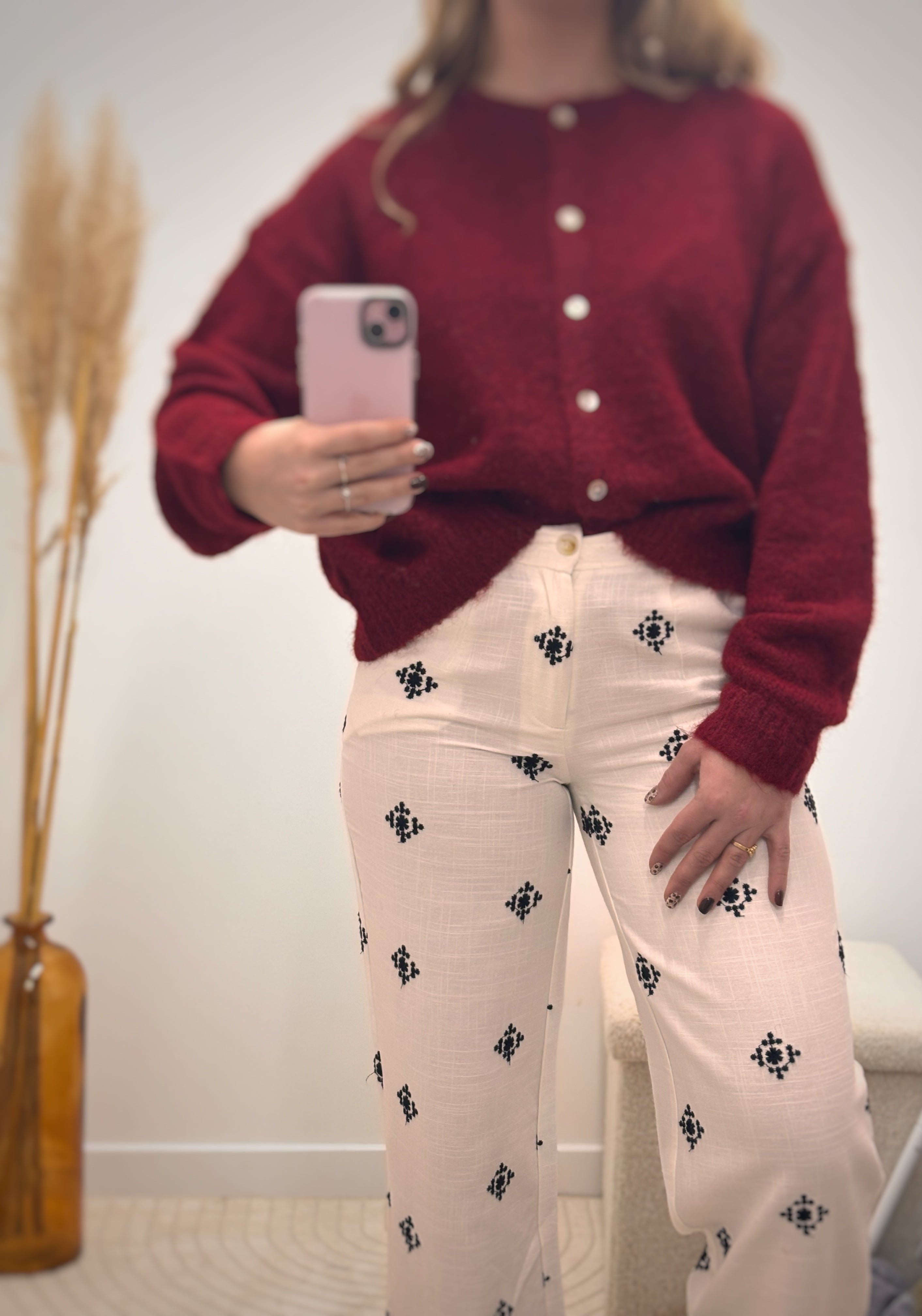 Pantalon Lin