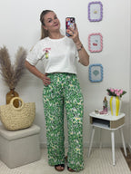 Pantalon plissée