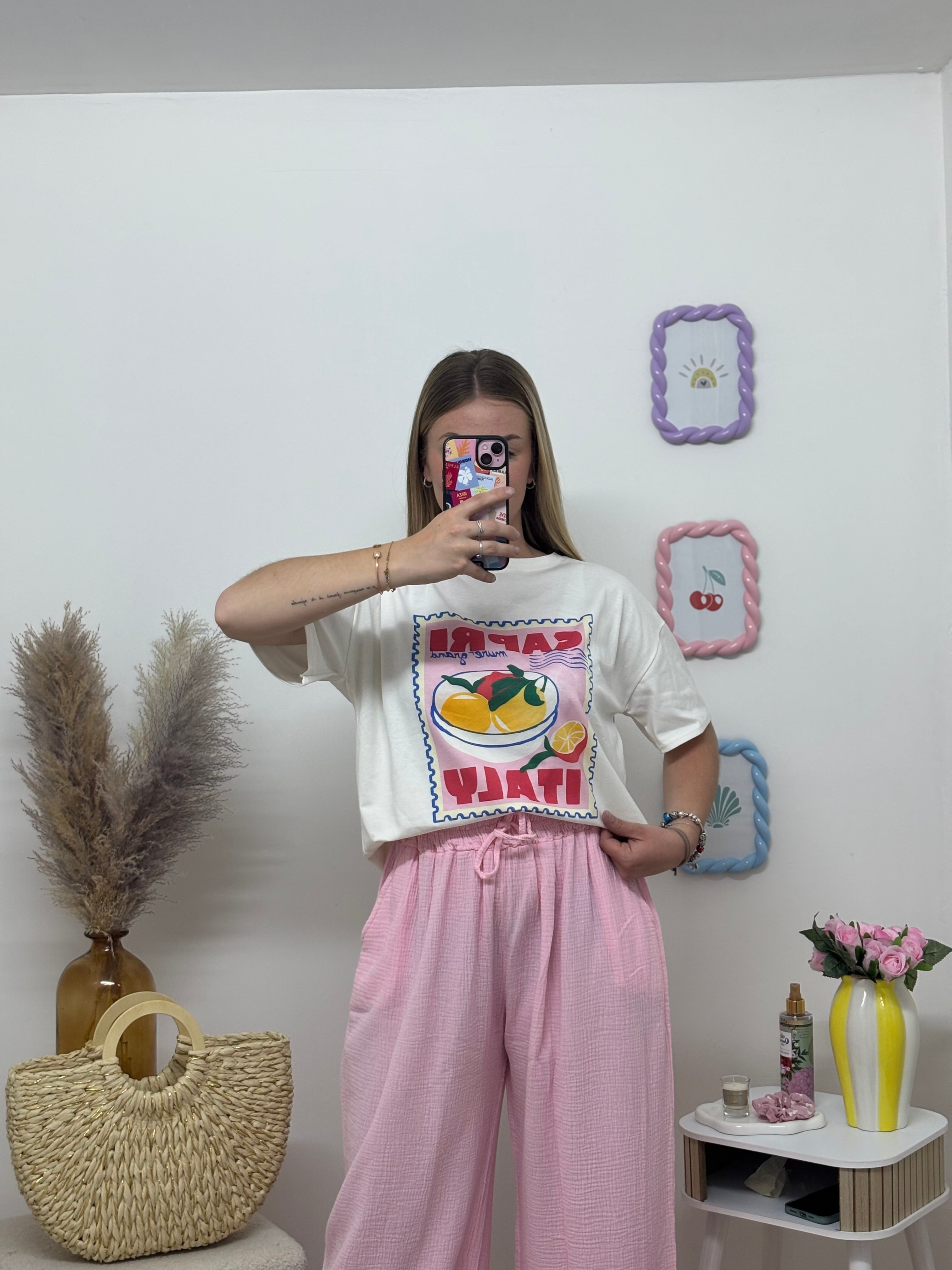 Tee-shirt Capri Italy