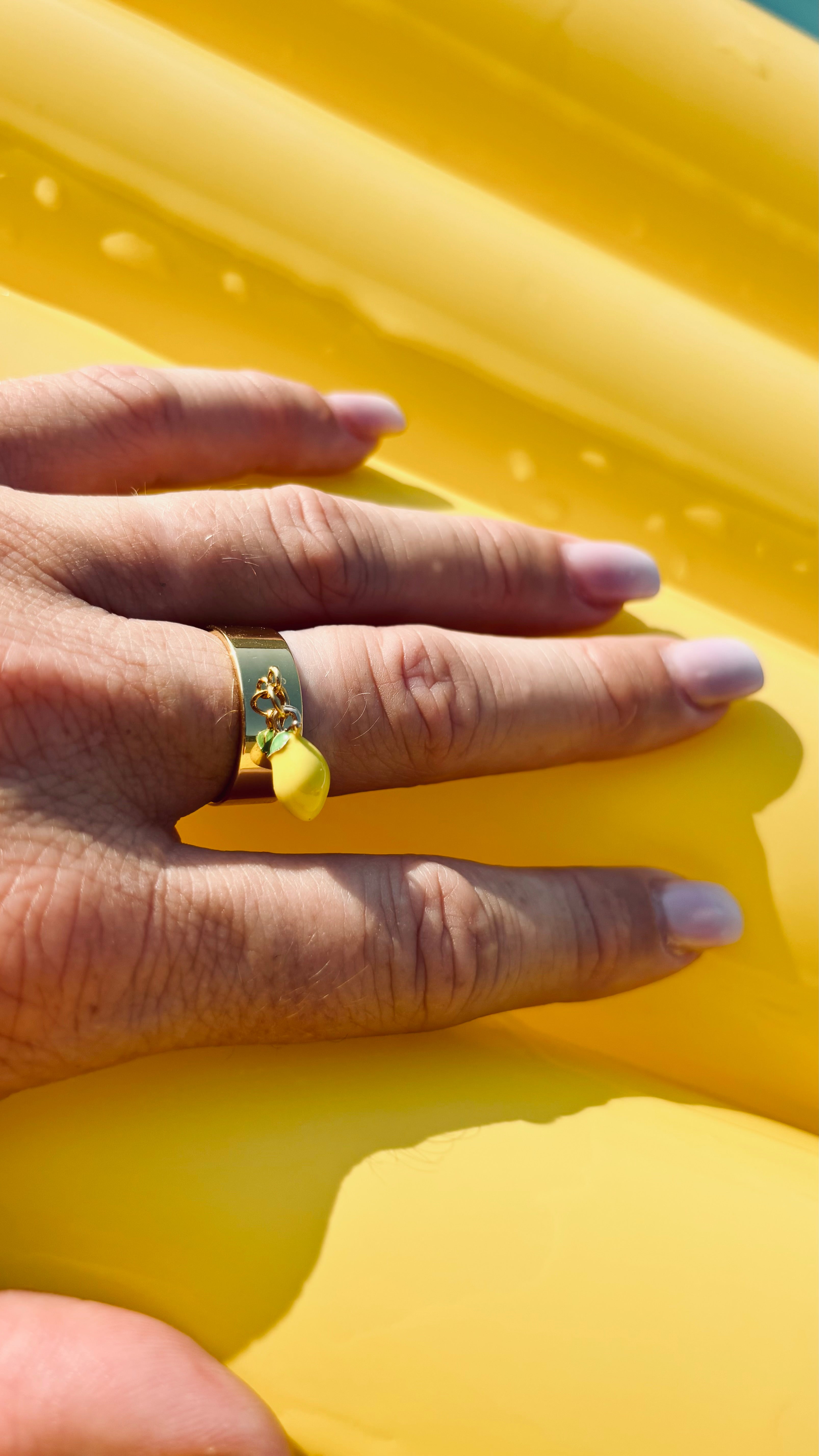 Bague citron