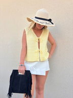 Gilet noué