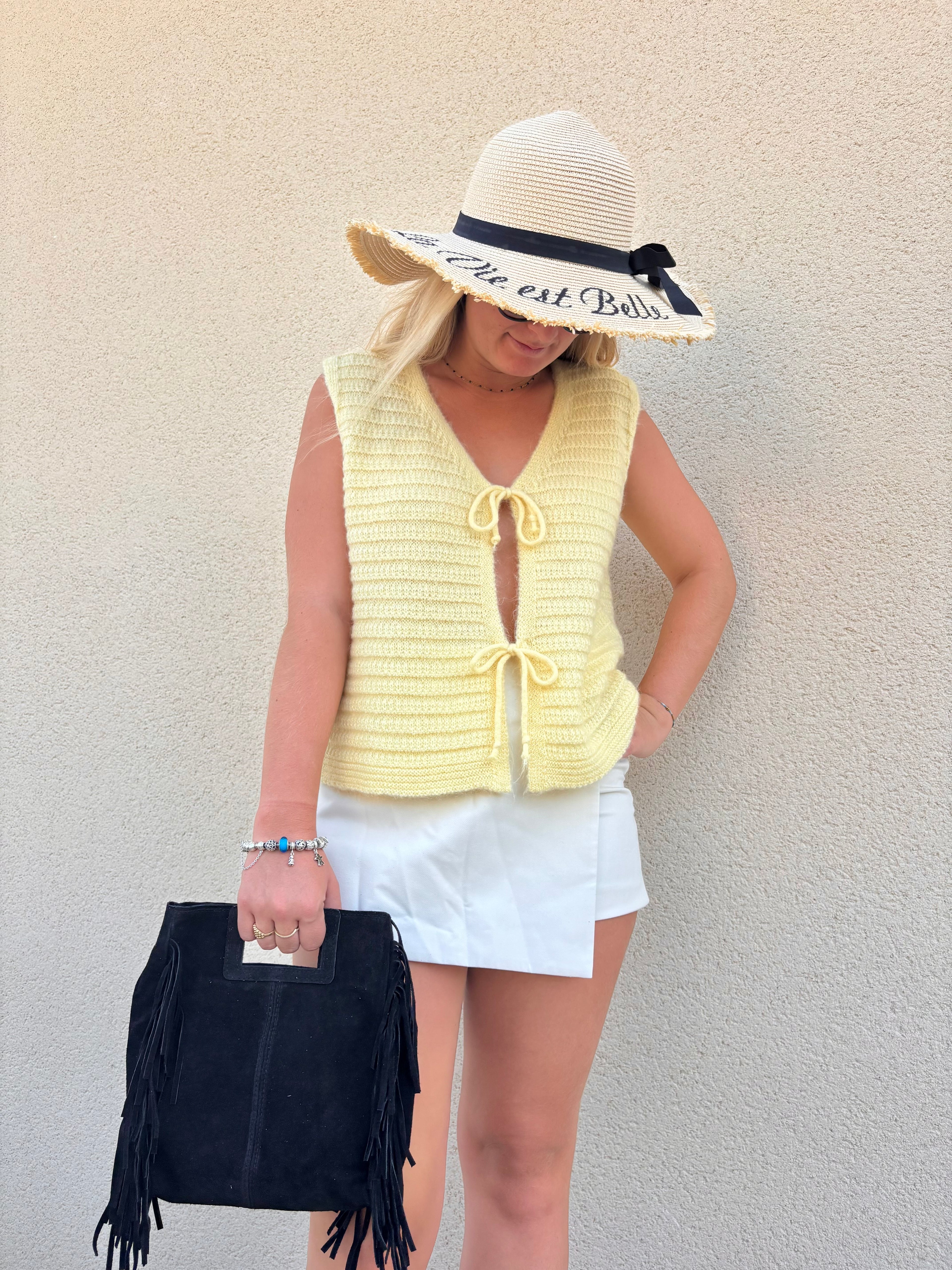 Gilet noué