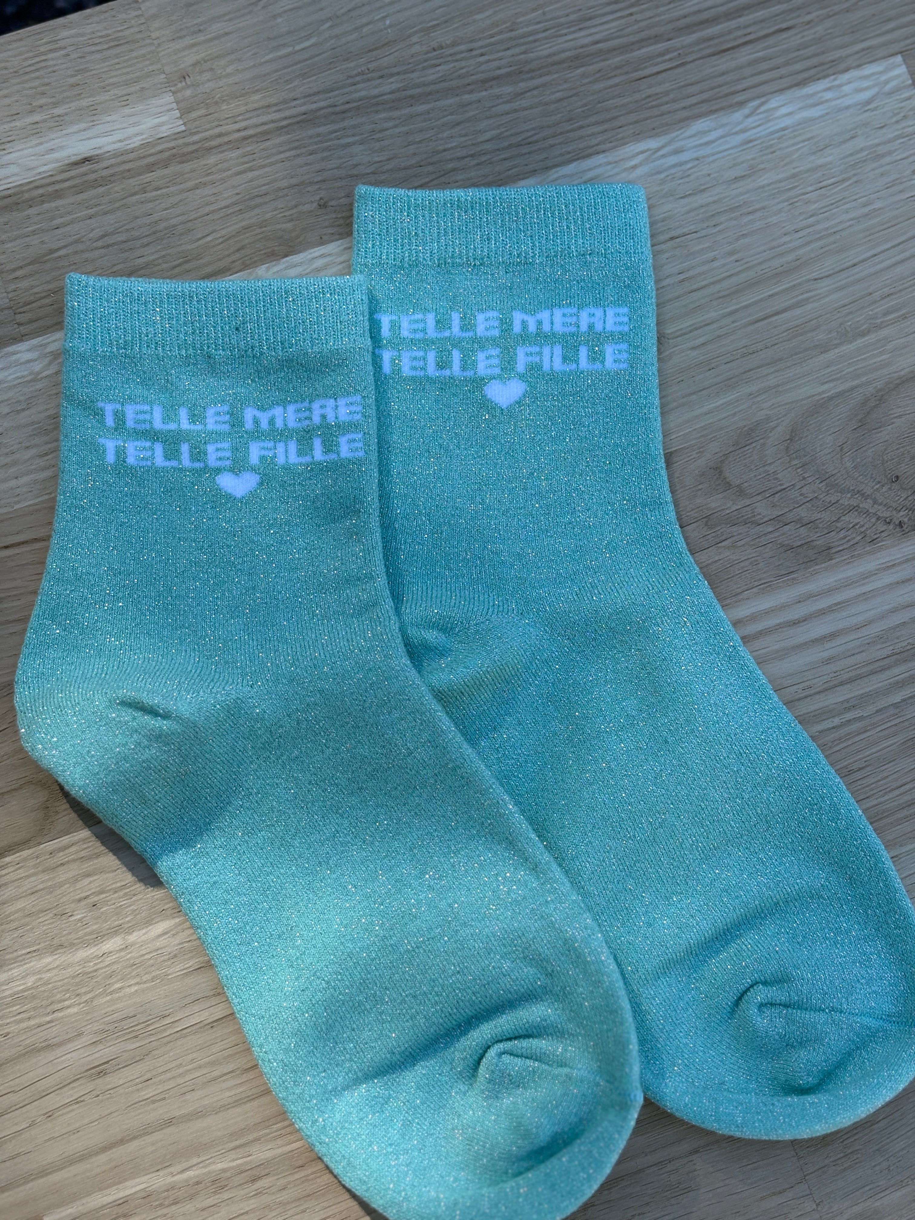 chaussettes "Telle mère telle fille"