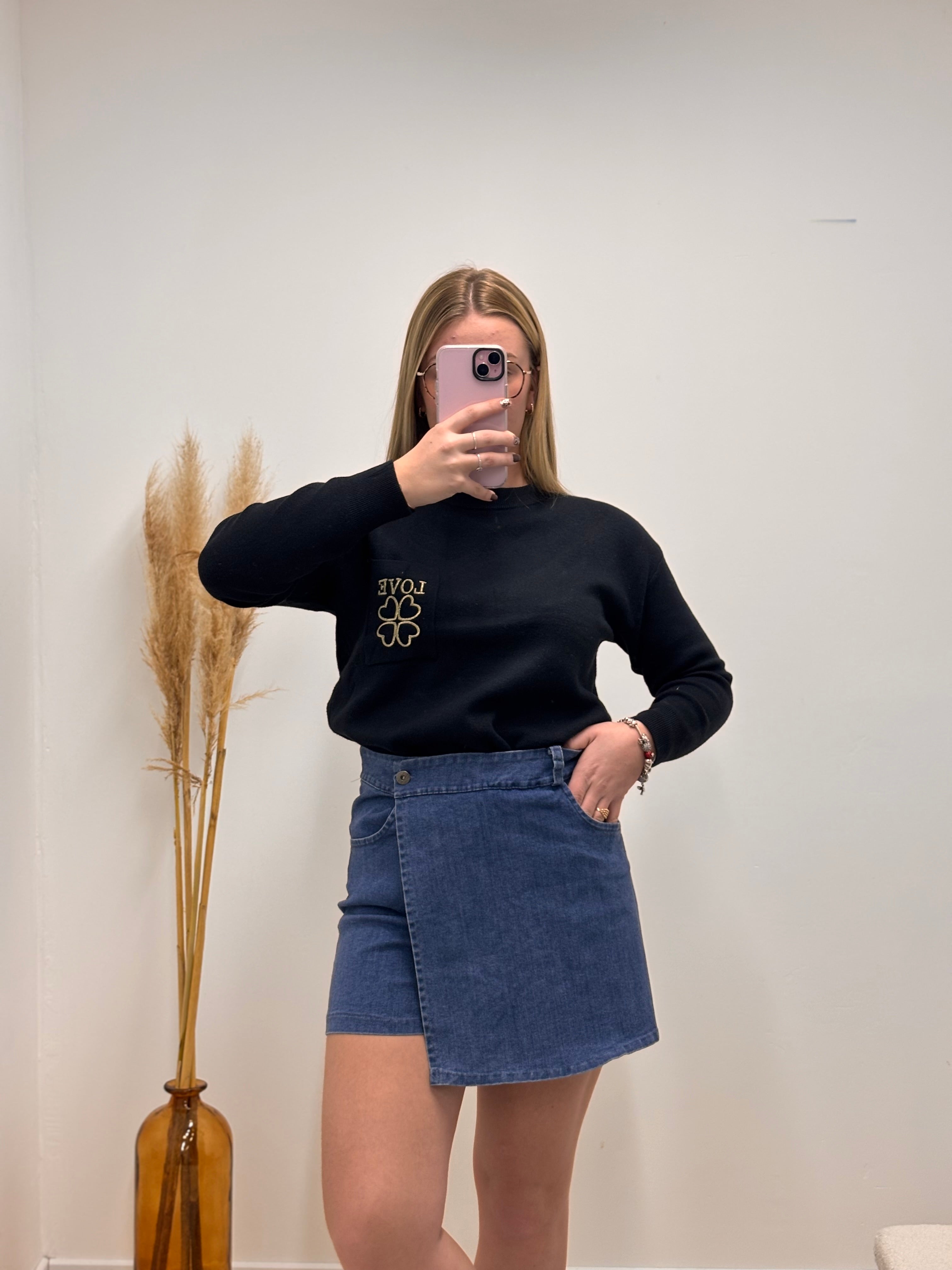 Jupe short jeanne