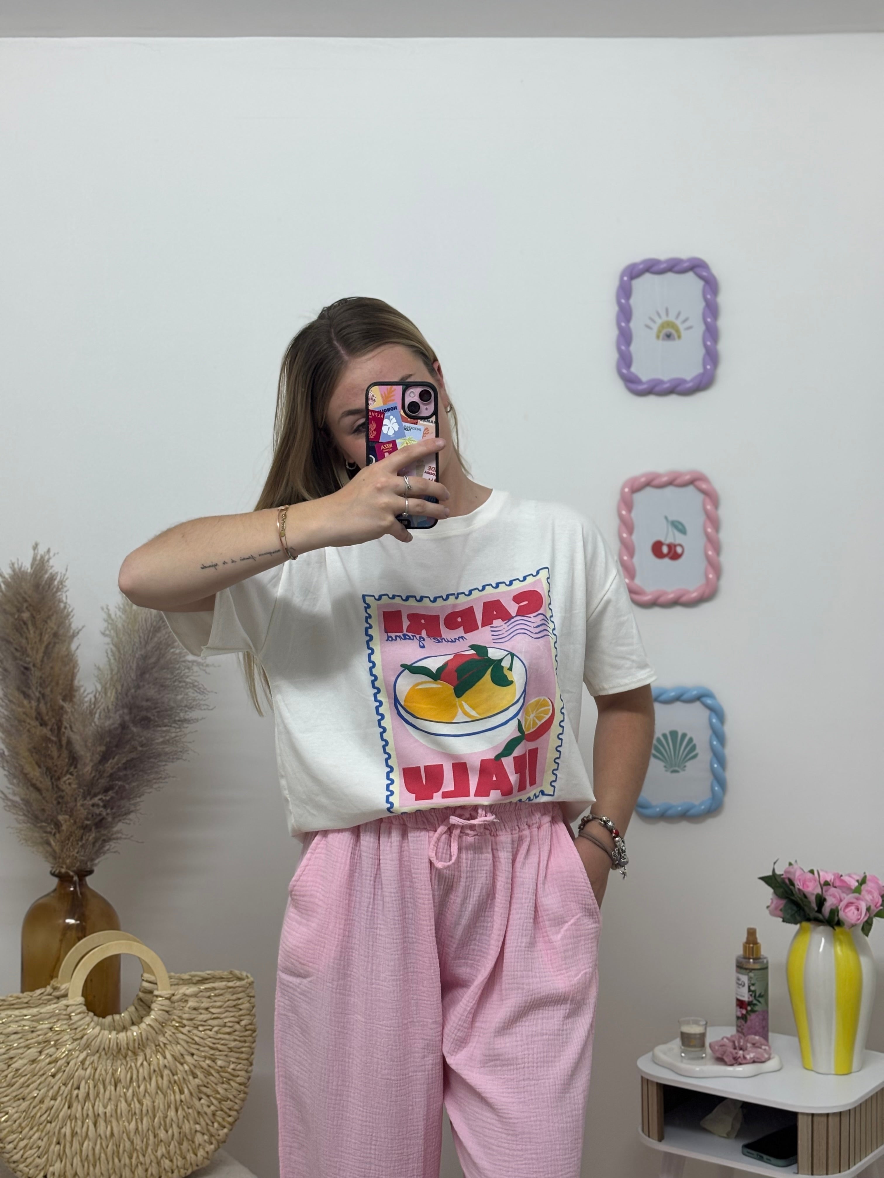 Tee-shirt Capri Italy