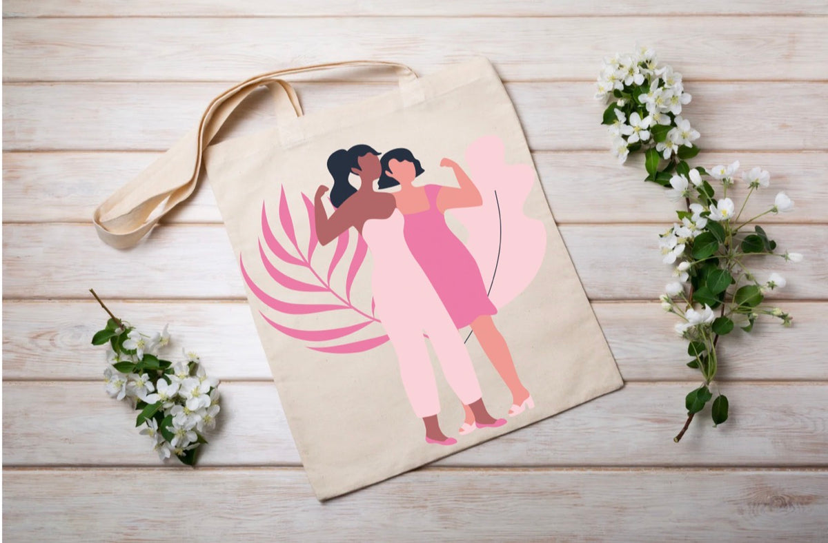 Tote bag octobre rose