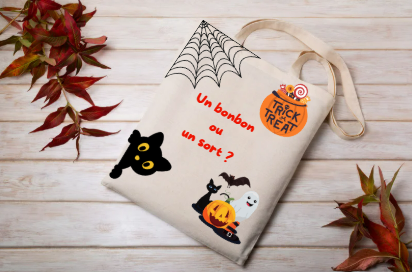 Tote bag halloween